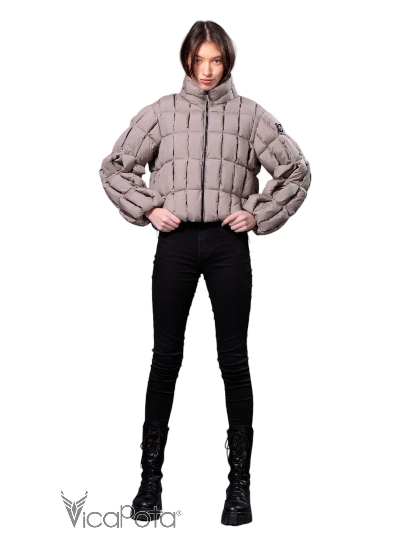 Куртка женская текстильная демисезонная 27-600 КНР