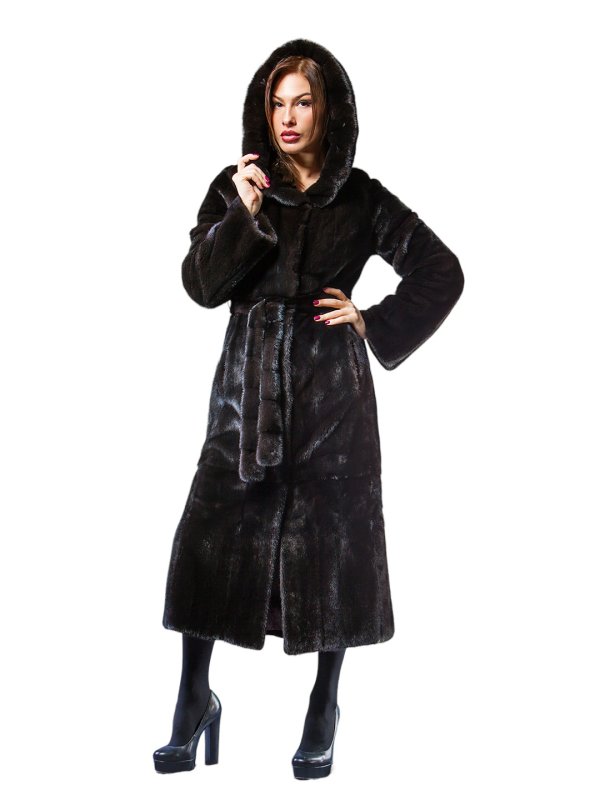 Жіноча норкова шуба 24-1991