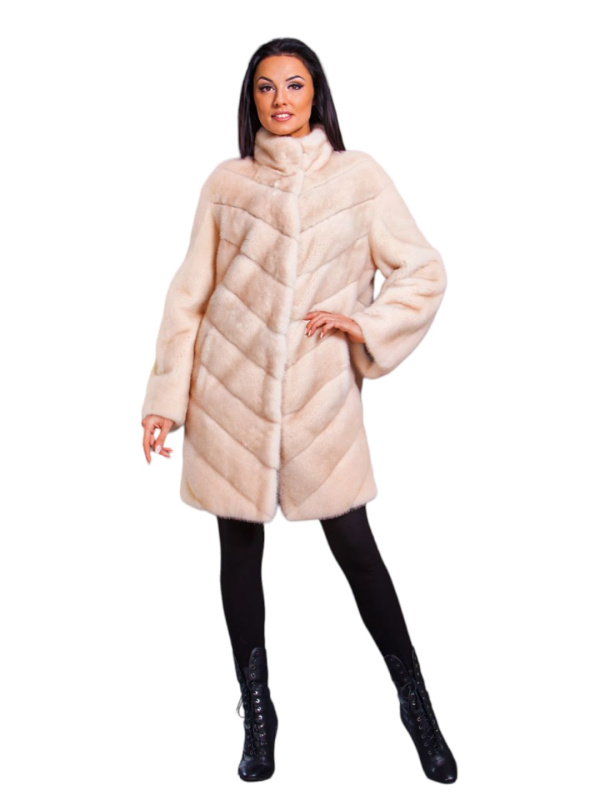 Жіноча норкова шуба 24-1794