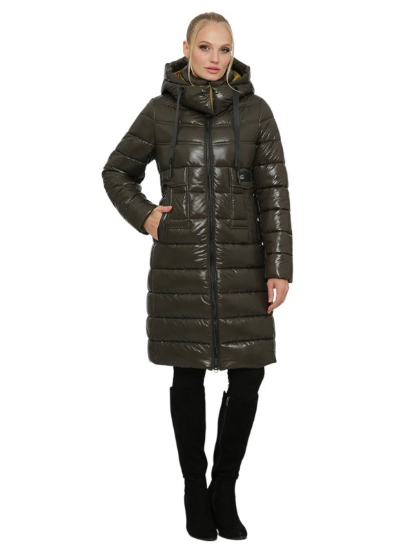 Розпродаж жіночих зимових пуховиків з натуральним чи штучним наповнювачем 49-390