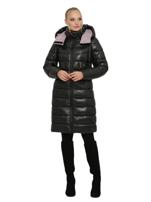 Розпродаж жіночих зимових пуховиків з натуральним чи штучним наповнювачем 49-396