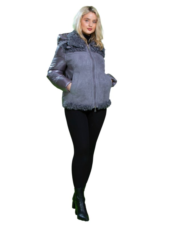 Распродажа женских зимних пуховиков с натуральным или искусственным наполнителем 36-1010