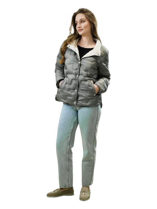 Куртка женская текстильная демисезонная 27-717