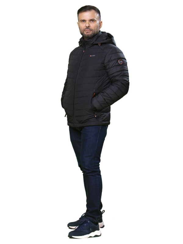 Чоловіча демісезонна куртка з текстилю
27-616