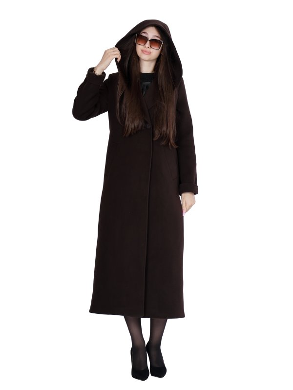 Кашемировое зимнее пальто для женщин 12-1109