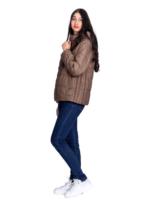 Куртка жіноча демісезонна текстильна 49-457