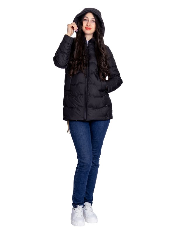 Куртка жіноча демісезонна текстильна 49-421