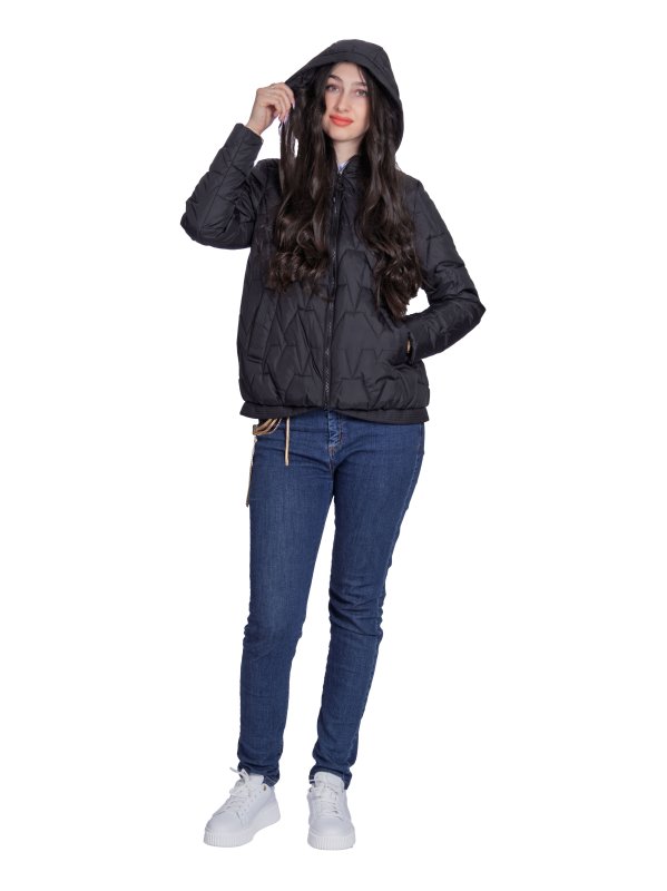 Куртка женская текстильная демисезонная 49-410