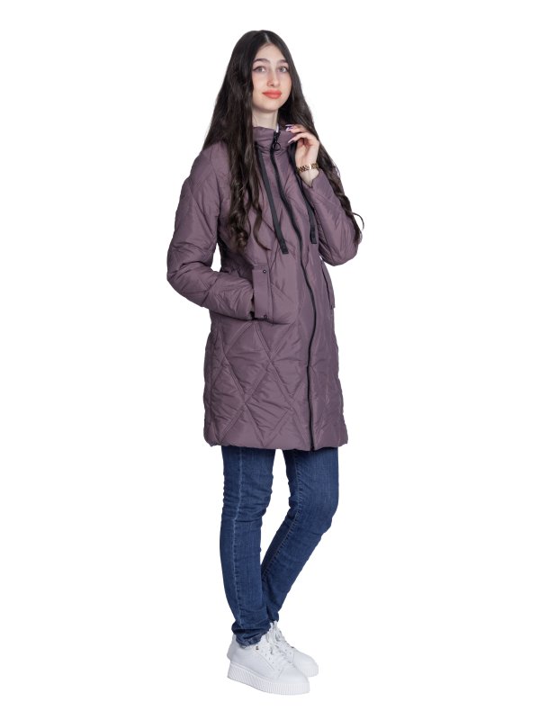 Куртка женская текстильная демисезонная 49-415