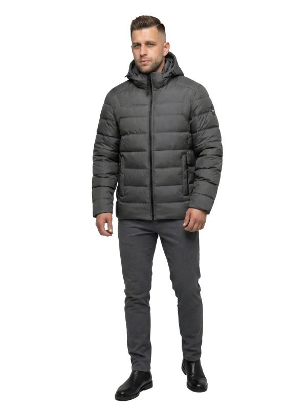 Мужской зимний пуховик из текстиля
36-1563