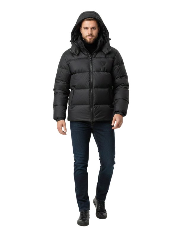 Мужской зимний пуховик из текстиля
36-1538