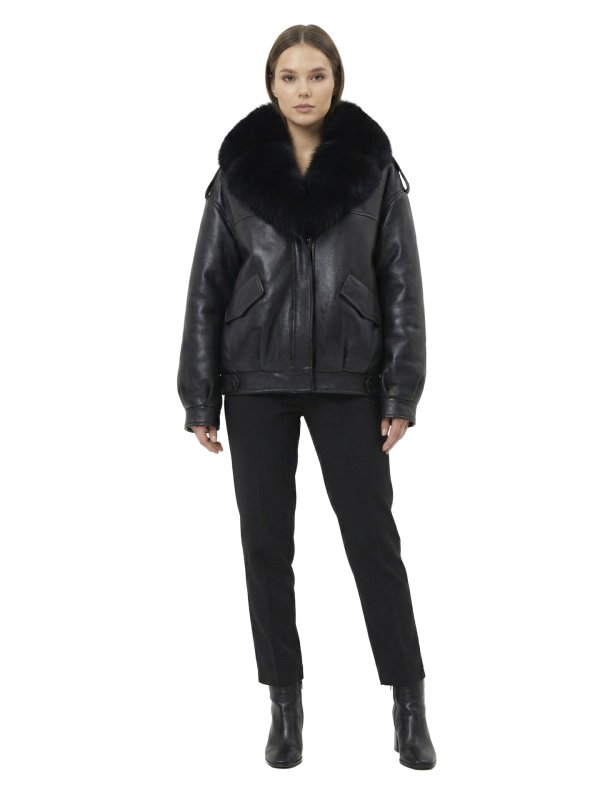 Жіночий зимовий пуховик з натуральним або штучним наповнювачем 36-1570