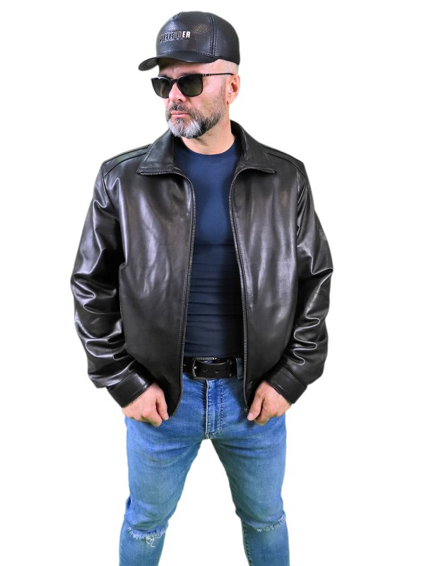 Чоловіча шкіряна куртка
18-9462