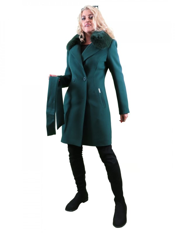 Пальто зимове жіноче 12-626