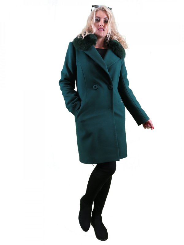Пальто зимове жіноче 12-626