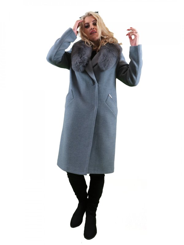Пальто зимове жіноче 12-617