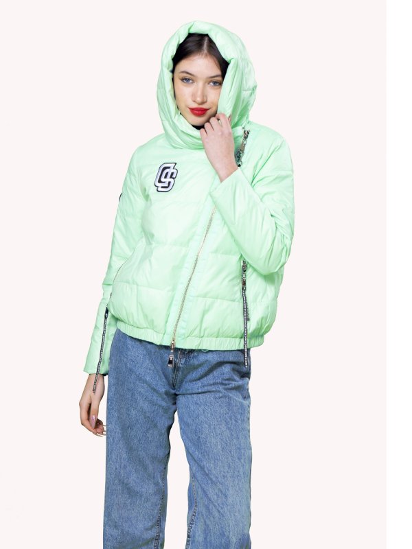 Куртка жіноча демісезонна текстильна 36-1159