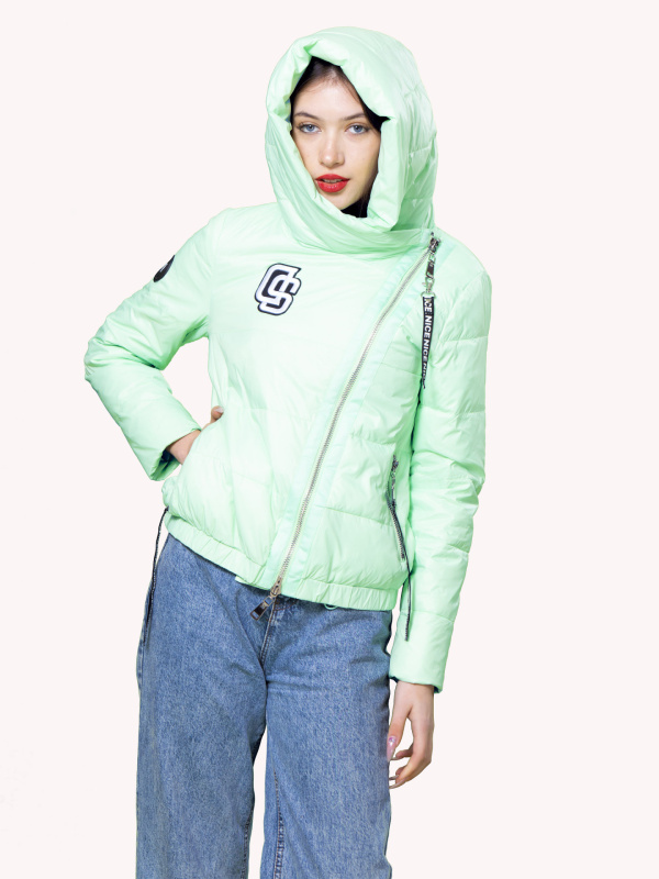 Куртка жіноча демісезонна текстильна 36-1162