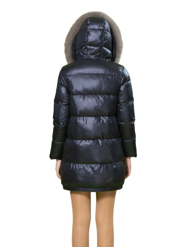 Женский зимний пуховик с натуральным или искусственным наполнителем 36-1109