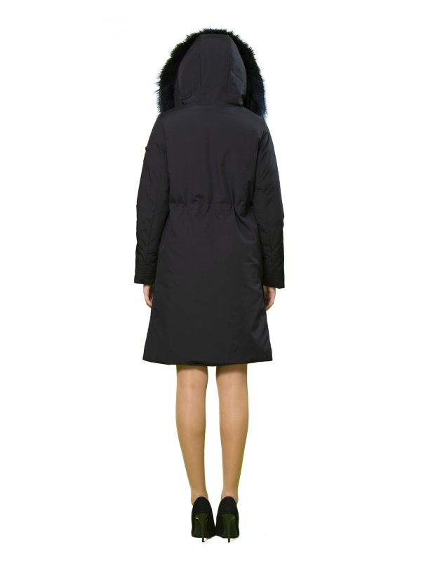 Жіночий зимовий пуховик з натуральним або штучним наповнювачем 36-1065