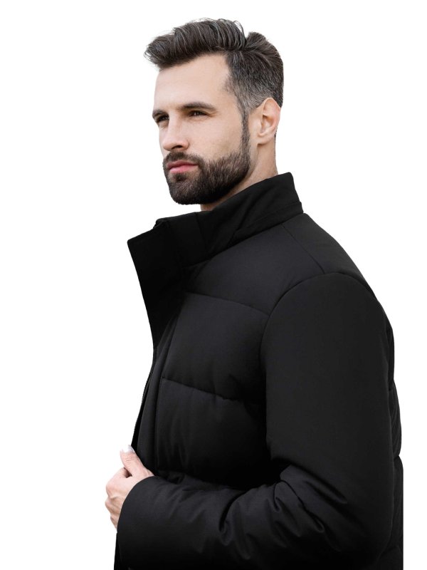 Мужской зимний пуховик из текстиля
36-891