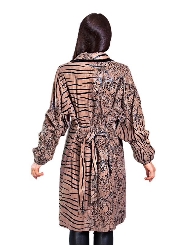 Жіноча шкіряна куртка зі знижкою 9-6514