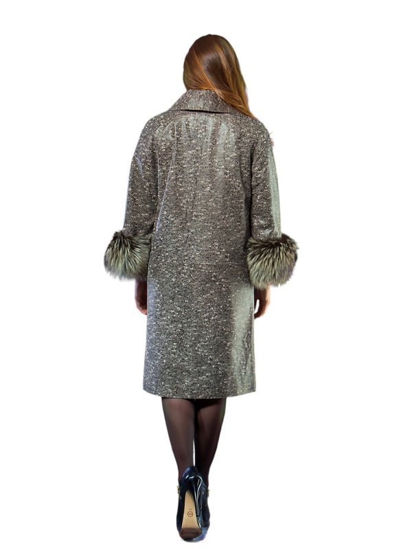 Жіноча шкіряна куртка зі знижкою 9-7463