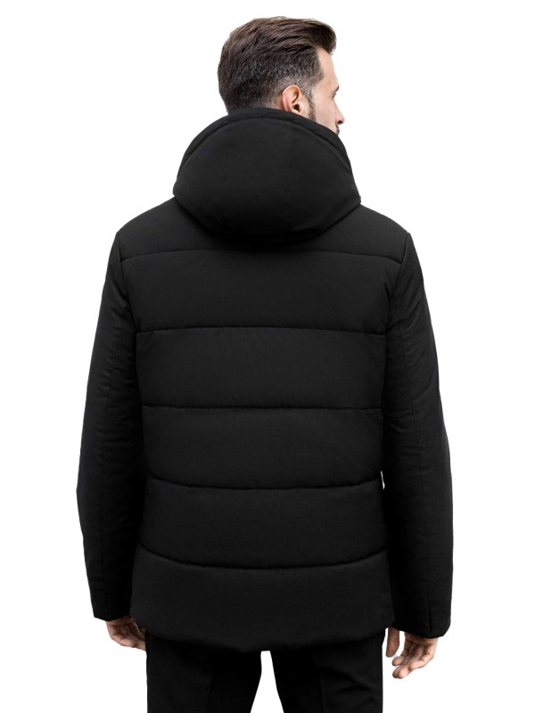 Чоловічий зимовий пуховик з текстилю
36-862