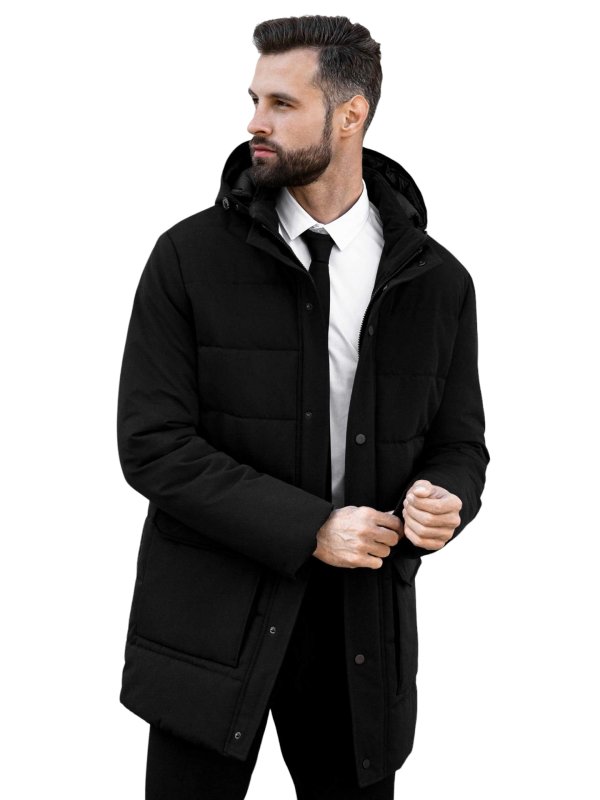 Мужской зимний пуховик из текстиля
36-855