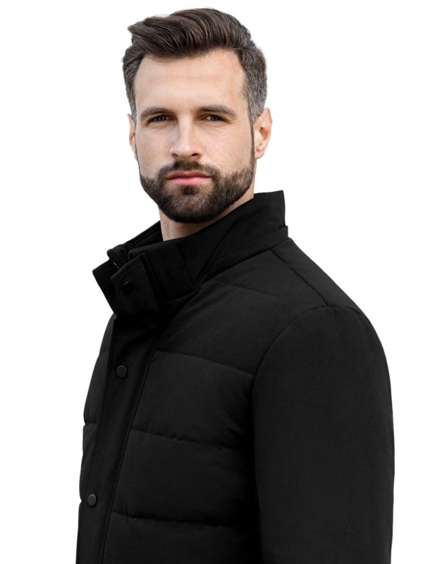 Мужской зимний пуховик из текстиля
36-855