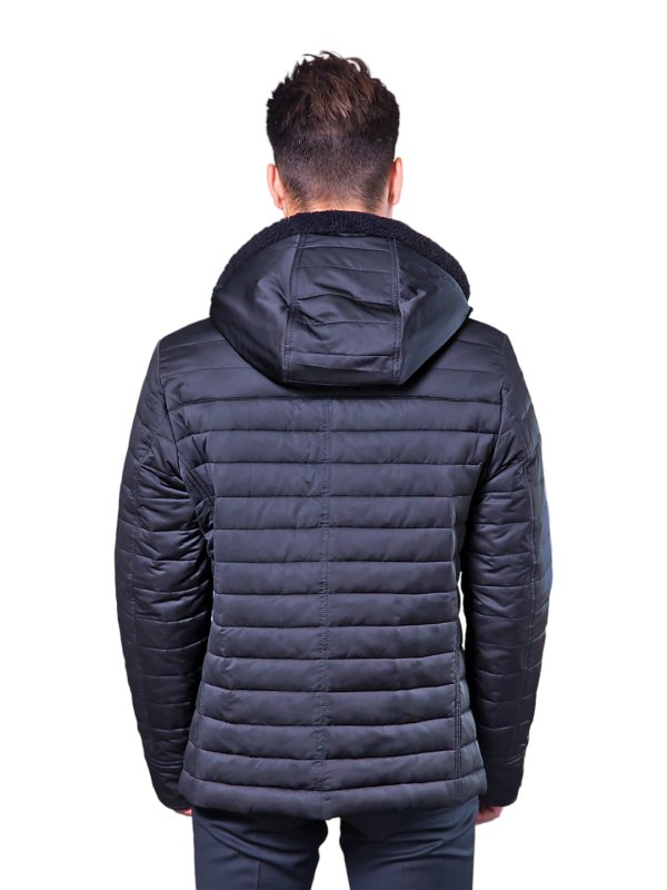 Чоловічий зимовий пуховик з текстилю
36-230