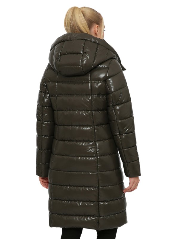 Розпродаж жіночих зимових пуховиків з натуральним чи штучним наповнювачем 49-390