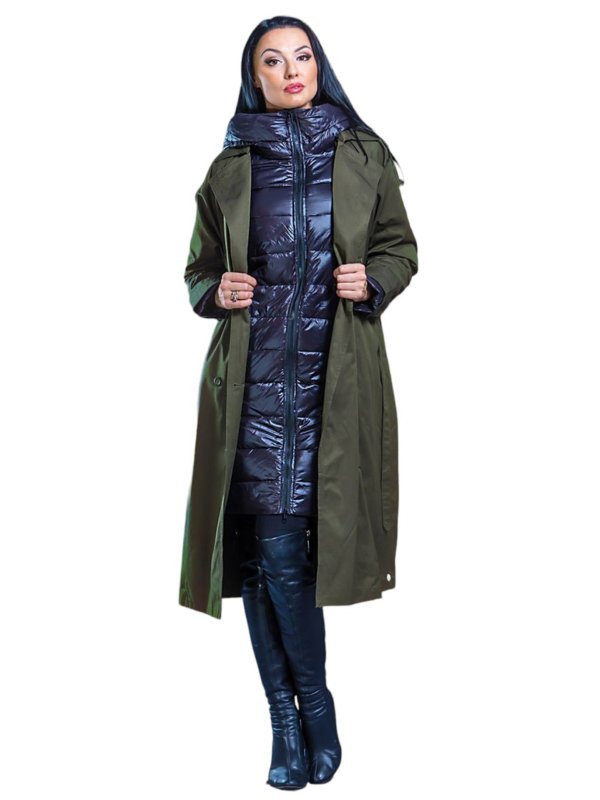 Распродажа женских зимних пуховиков с натуральным или искусственным наполнителем 36-418