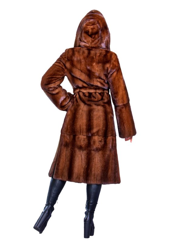 Жіноча норкова шуба 24-1962