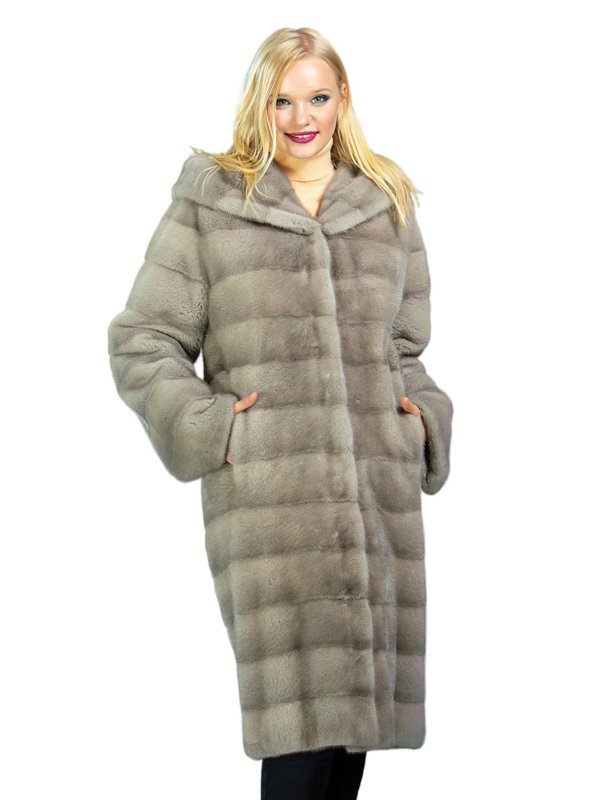 Жіноча норкова шуба 24-1935