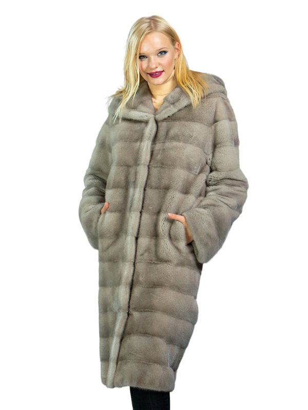 Жіноча норкова шуба 24-1935