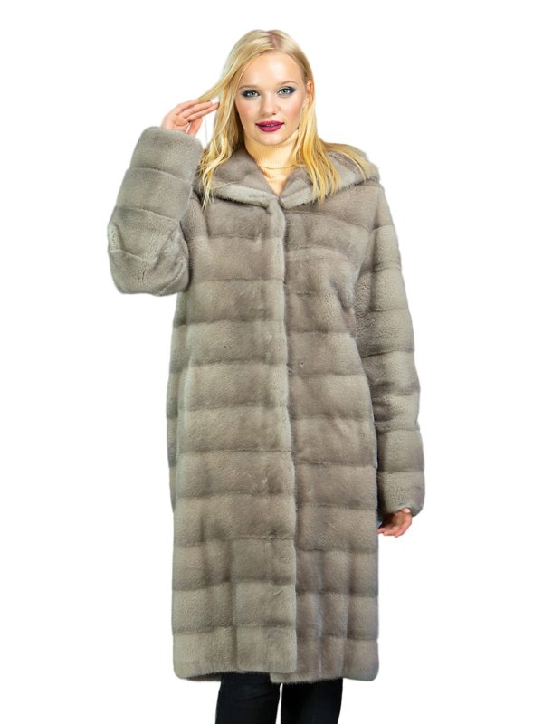 Жіноча норкова шуба 24-1935