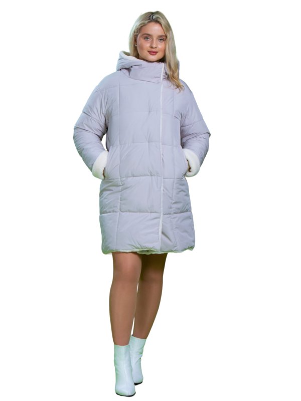 Розпродаж жіночих зимових пуховиків з натуральним чи штучним наповнювачем 31-479