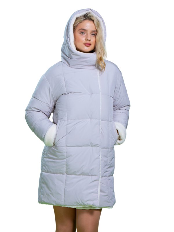 Розпродаж жіночих зимових пуховиків з натуральним чи штучним наповнювачем 31-479