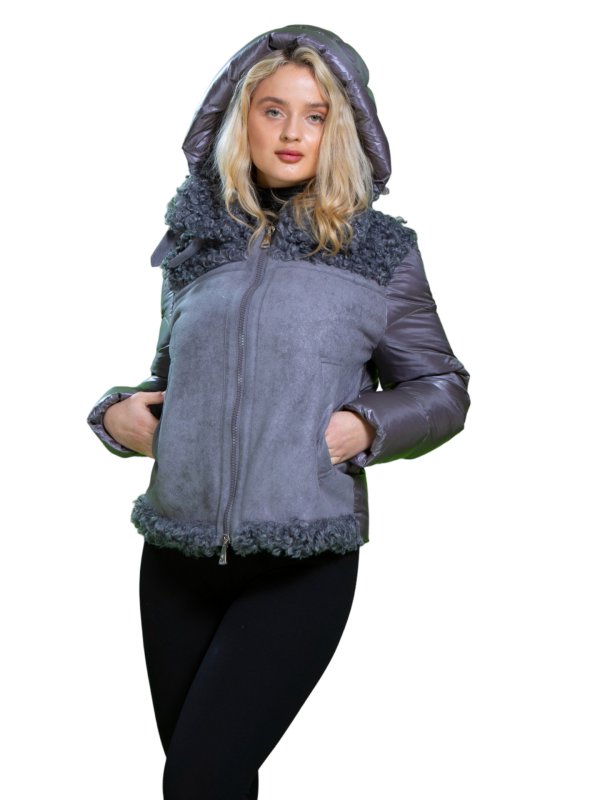 Распродажа женских зимних пуховиков с натуральным или искусственным наполнителем 36-1010