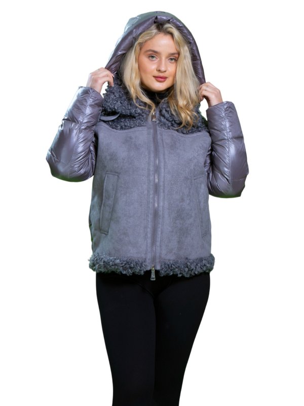 Распродажа женских зимних пуховиков с натуральным или искусственным наполнителем 36-1010