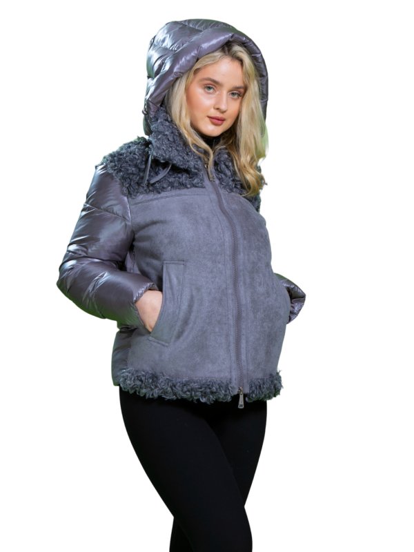 Распродажа женских зимних пуховиков с натуральным или искусственным наполнителем 36-1010