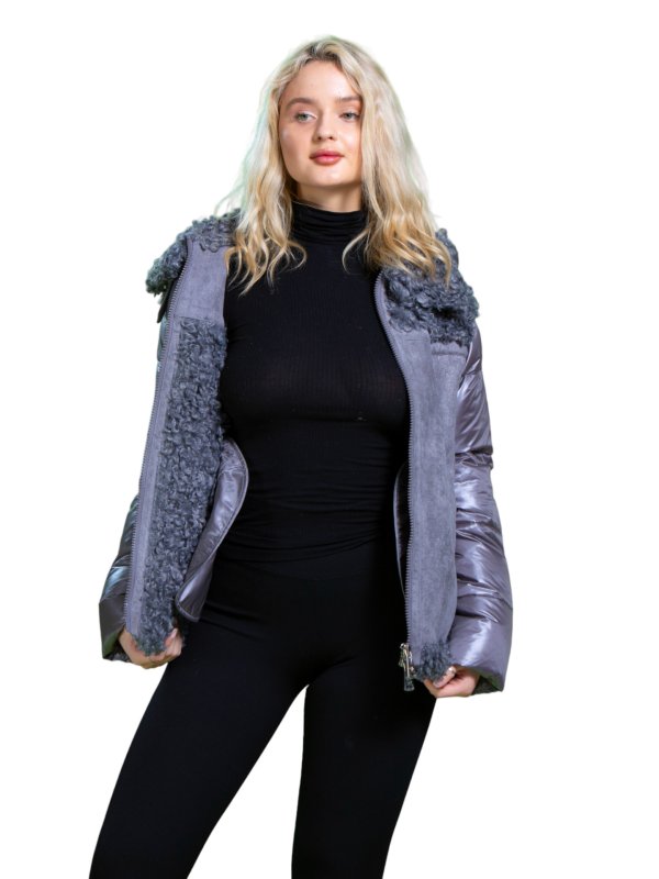 Распродажа женских зимних пуховиков с натуральным или искусственным наполнителем 36-1010