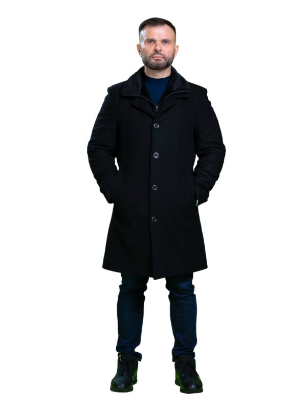 Мужское пальто зимнее и демисезонное
12-843