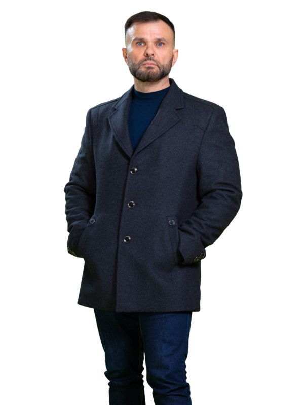 Чоловіче пальто, зимове або демісезонне
12-841