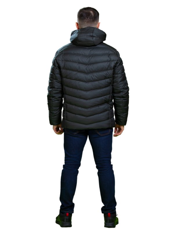 Чоловічий зимовий пуховик з текстилю
36-1069