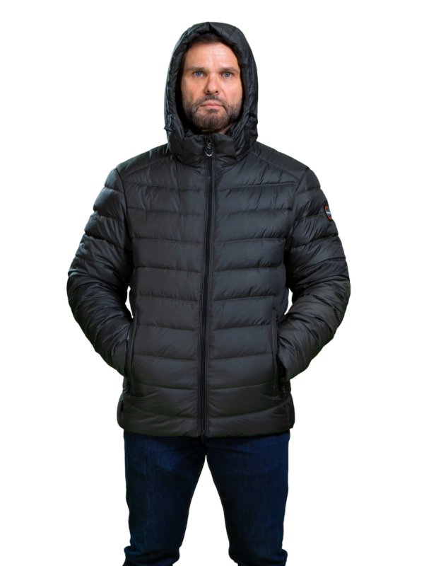 Чоловічий зимовий пуховик з текстилю
36-1069