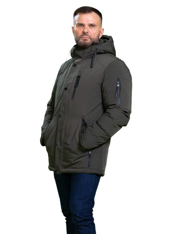 Чоловічий зимовий пуховик з текстилю
36-995