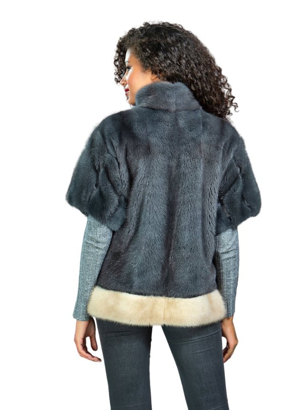 Жіноча норкова шуба 24-1985