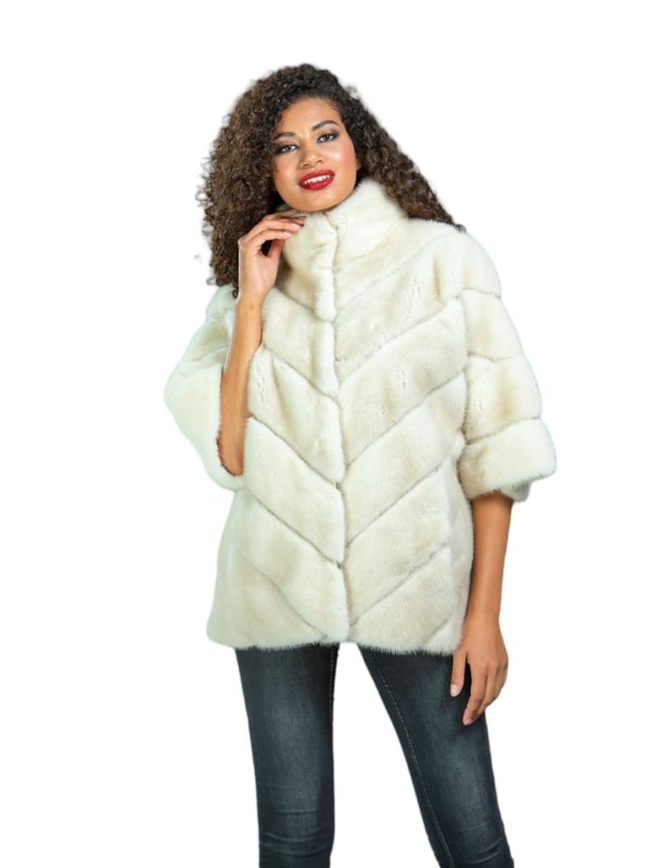 Жіноча норкова шуба 24-1980